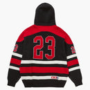 Supreme de EE. UU. Séter con capucha negro negro