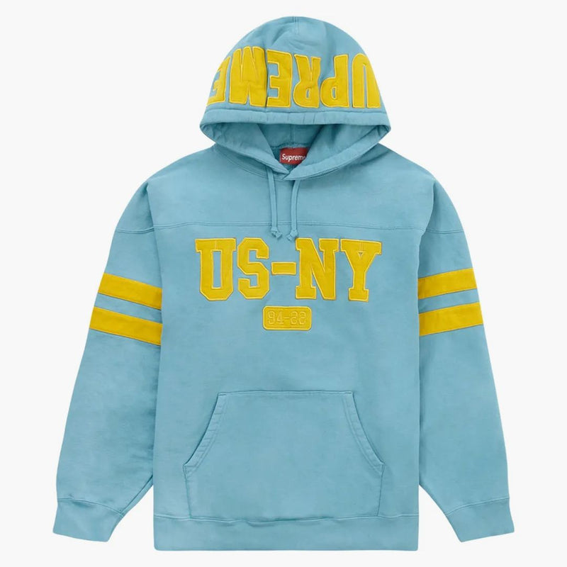 Supreme Us-ny Hooded Sweatshirt Light Aqua