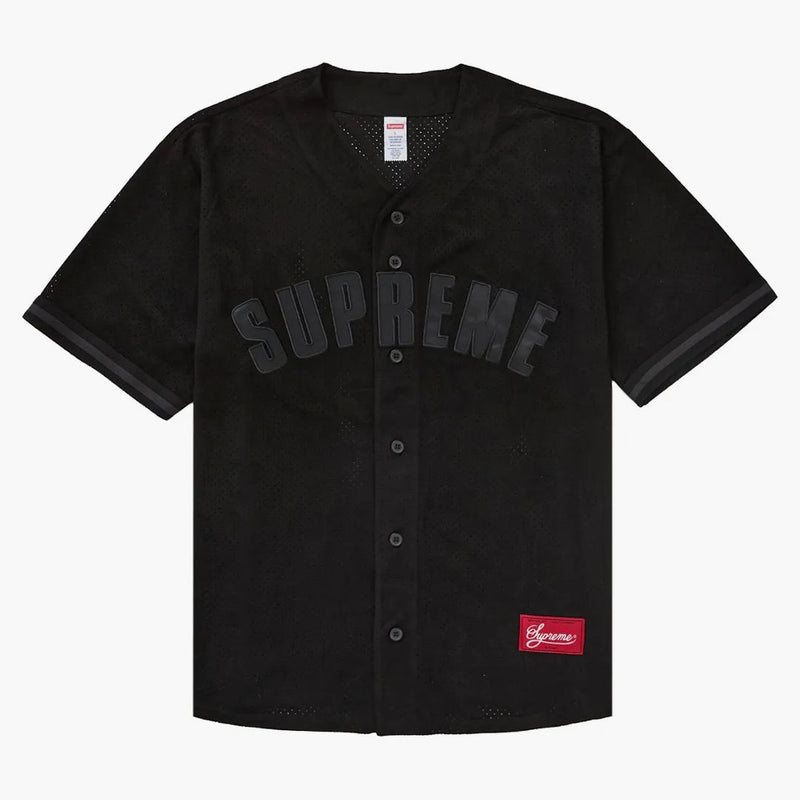 Nejvyšší ultrušennou síťovou baseballovou dres černé