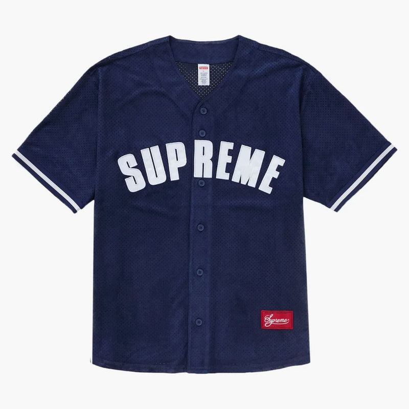 Navy della maglia da baseball suprema ultrasugata
