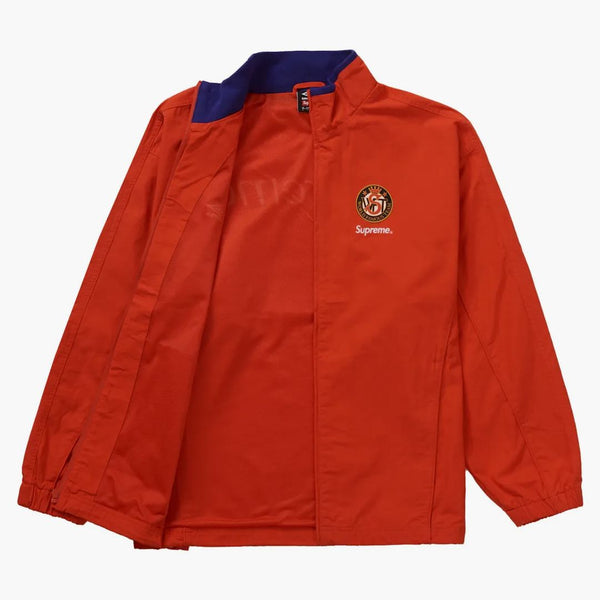 Giacca da binario Ripstop di cotone Umbro Supreme Red