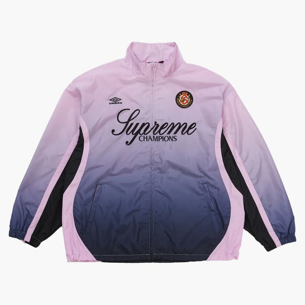 Supreme Umbro Gradient Track Jacket Pink