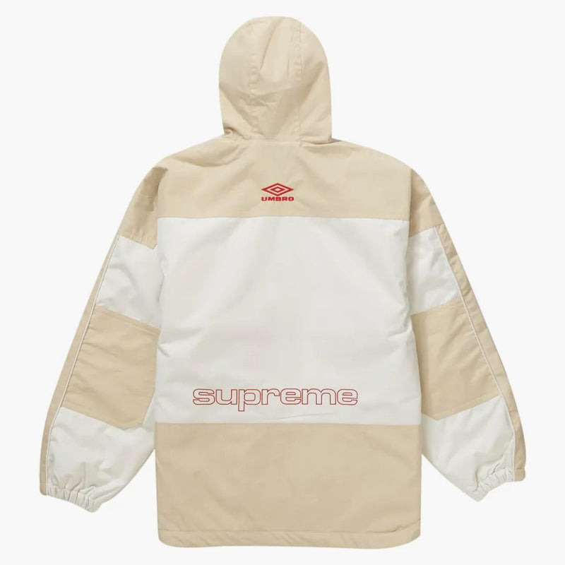 Suprem Umbro cu glugă ANORAK WHITE