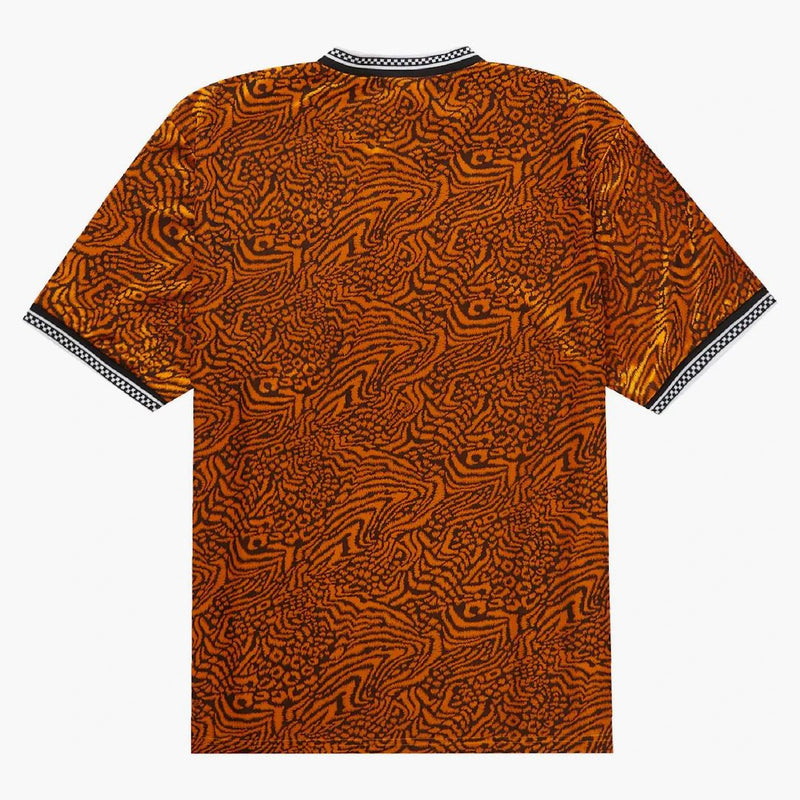 Supreme Umbro Jacquard Animal Print Soccer Jersey Orange
