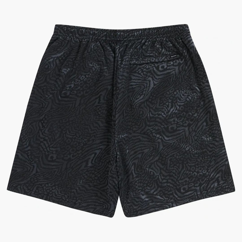 Supremo Umbro Jacquard Animal Print Soccer Short Black