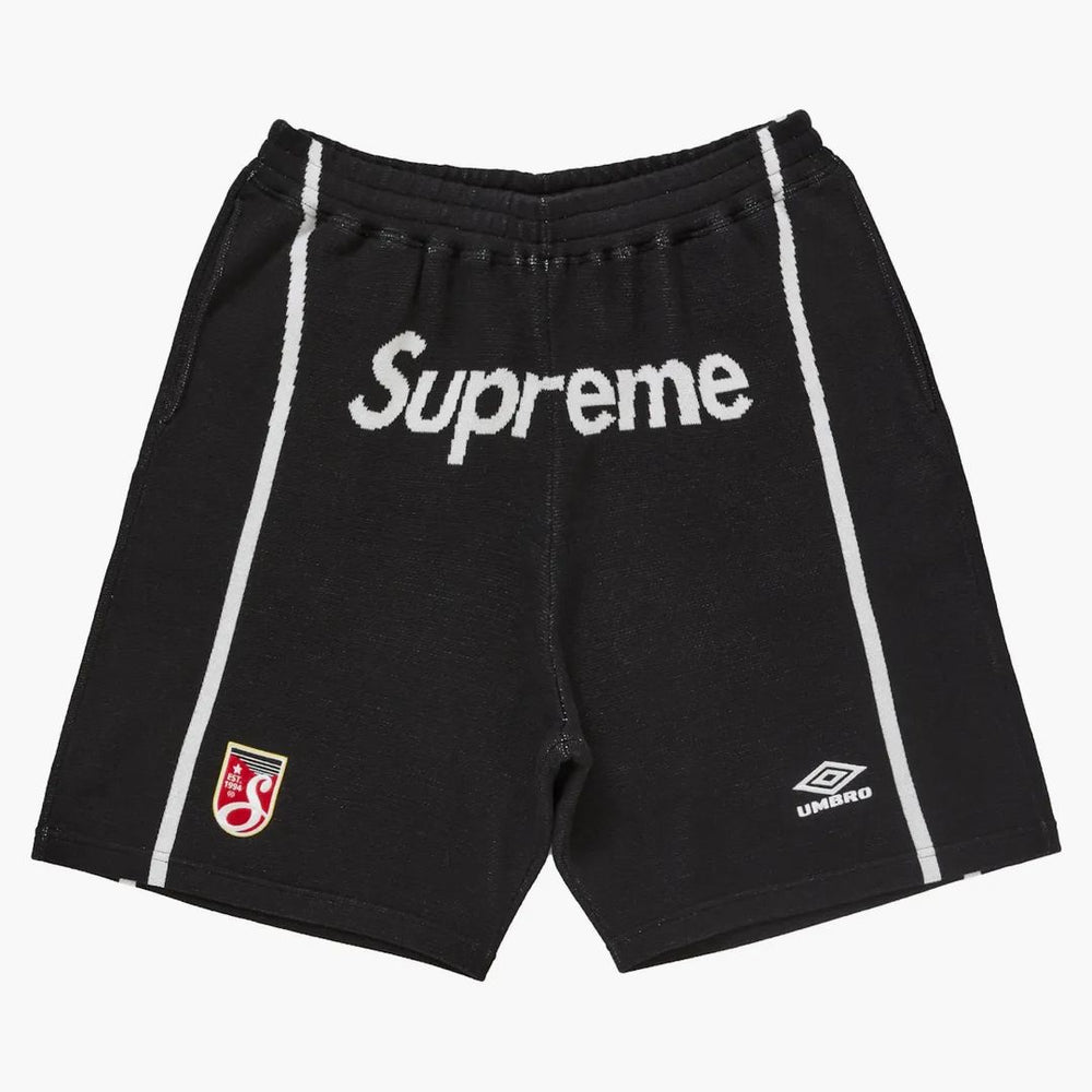 Supreme®/Umbro® Knit Soccer Short Najwyższy Umbro Soccer Short Black - Kup w Hypenegan