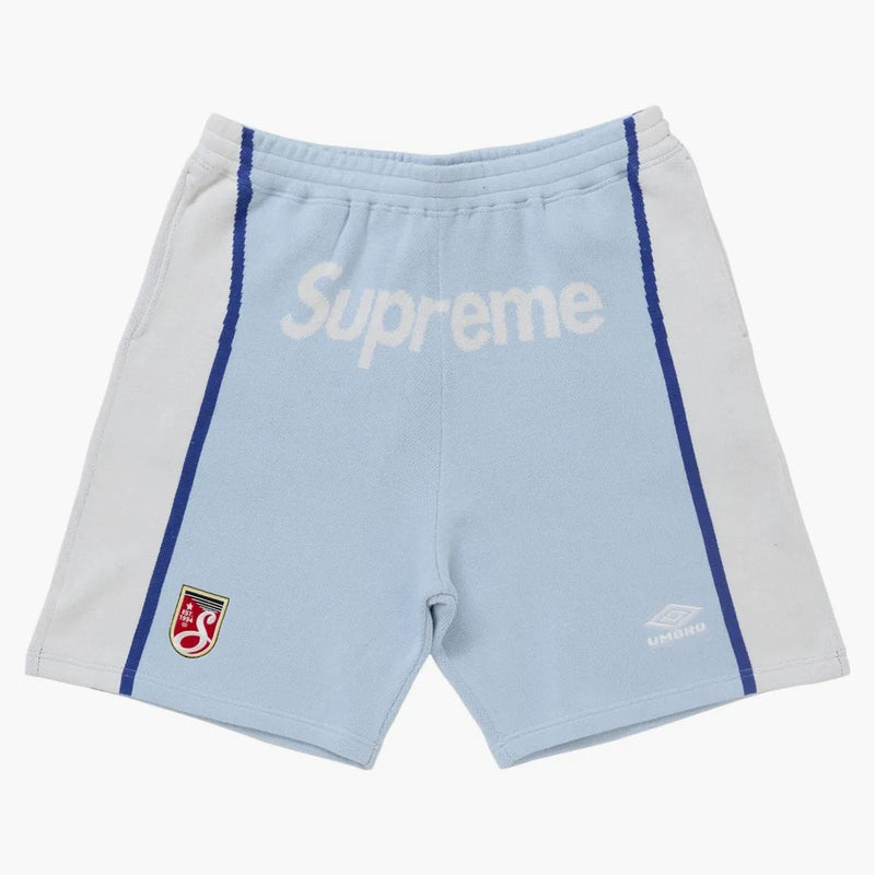 Supreme Umbro Knit Soccer Short Blue