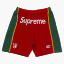 Supremo Umbro Knit Soccer Short Red