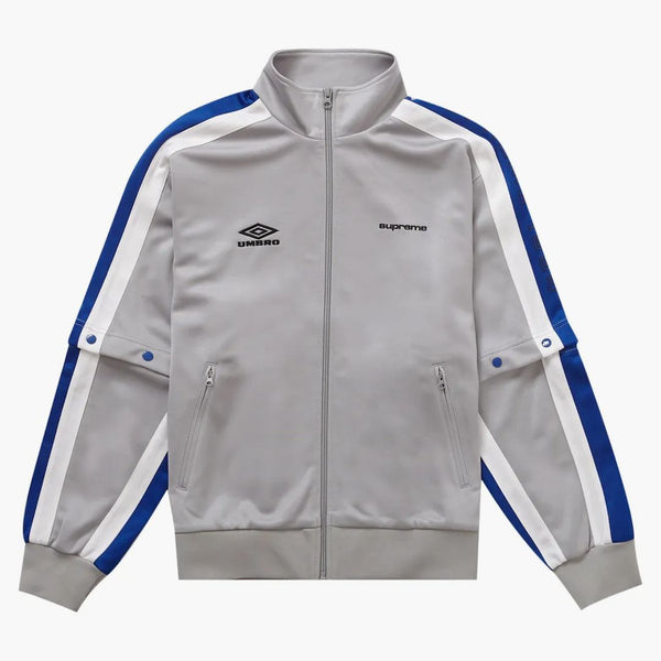 Giacca suprema ombro snap grigio chiaro