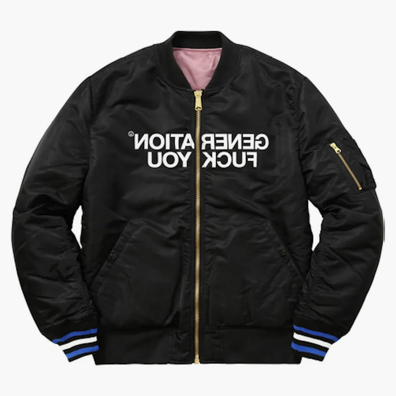 Nejvyšší tajná reverzibilní MA-1 černá