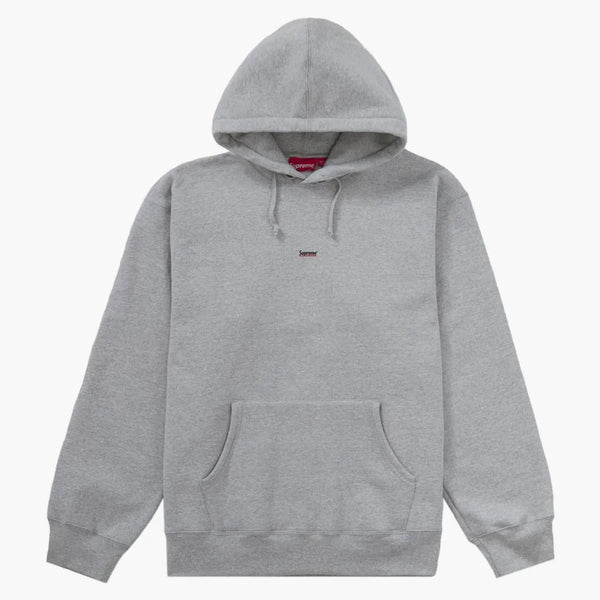 Supreme Underline Hooded Sweatshirt Heather Grey