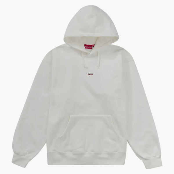 Supreme Underline Hooded Sweatshirt White