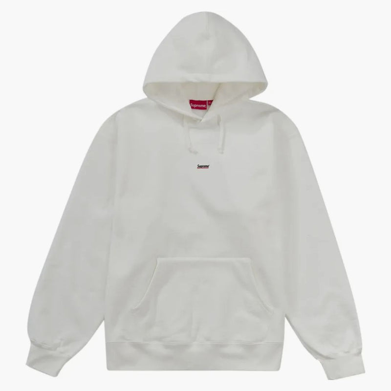 Supreme Underline Hooded Sweatshirt White