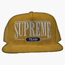 Supreme University 5 Panel Hat Gold