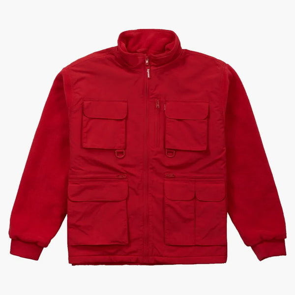 Supreme Upland Fleece Jacket Red