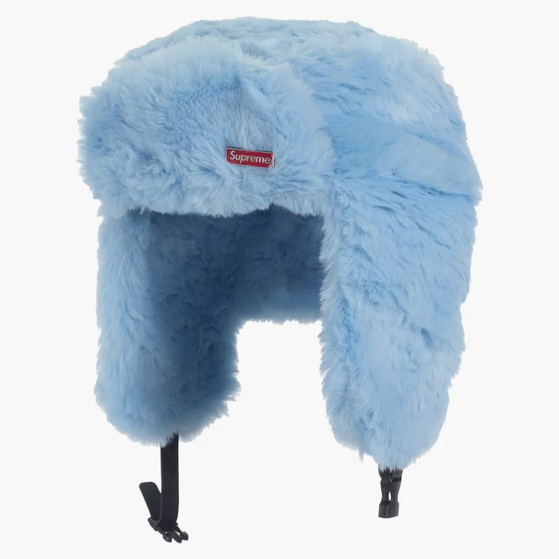 Supreme Ushanka Hat (fw25) Light Blue