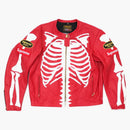 Supreme Vanson Leather Bones Jacket Red