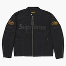 Supreme Vanson Leathers Cordura Cotton Jacket Black