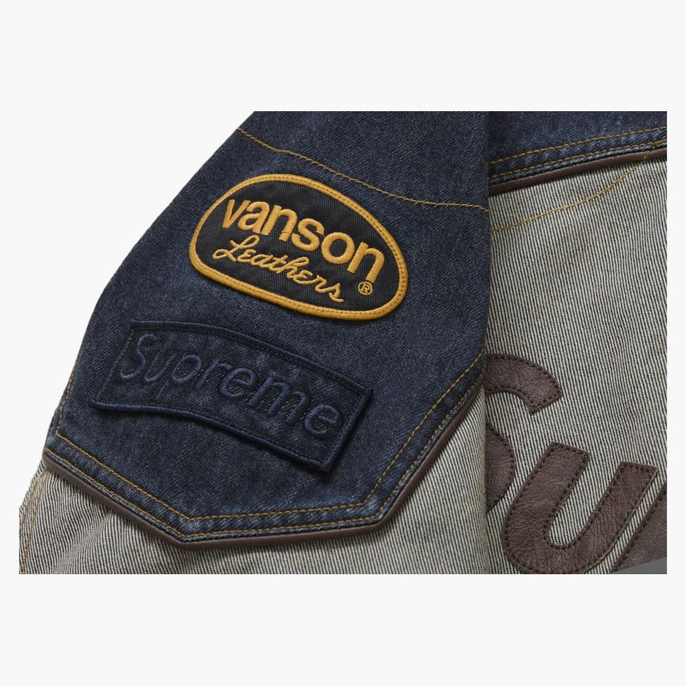 Supreme Vanson Leathers Cordura Kurtka - Kup w Hypenedz