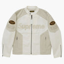 Supreme Vanson Leathers Cordura Cotton Jacket White