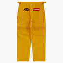 Supreme Vanson Leathers Cordura denim racing byxa gul