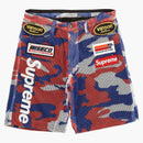 Supreme Vanson Leathers Cordura Mesh Short Red Camo