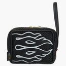 Supreme Vanson Leathers Cordura Mesh Wrist Bag Black