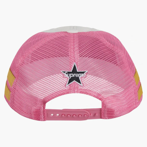 Supreme Vanson Leathers Mesh Back 6-panel White