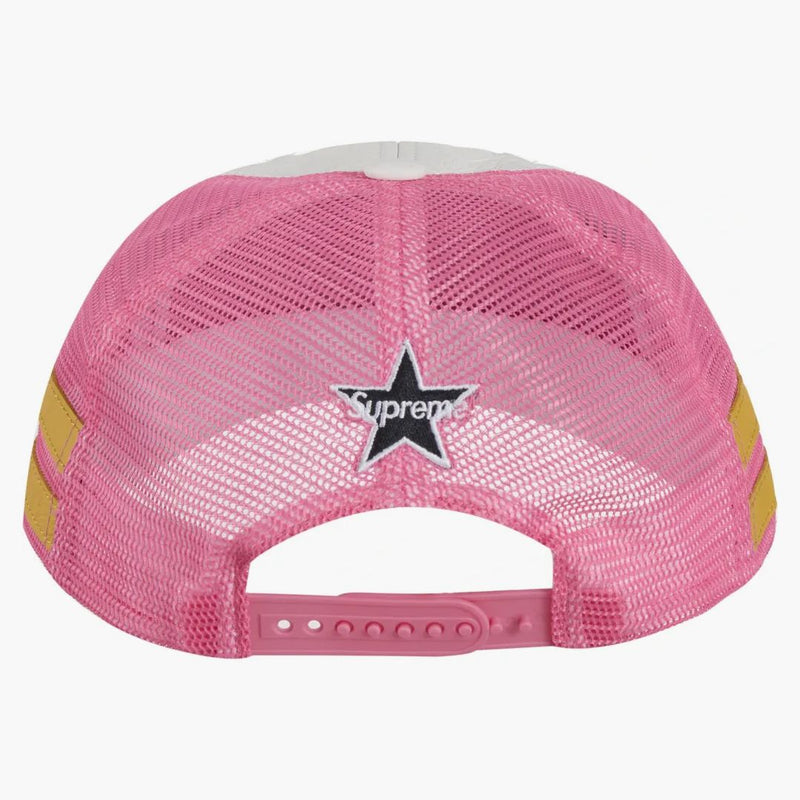 Supreme Vanson Leathers Mesh Back 6-panel White