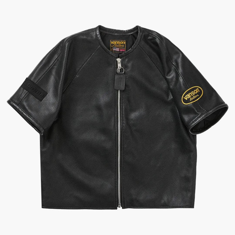 Nejvyšší Vanson Leathers S/S Racing Jacket Black