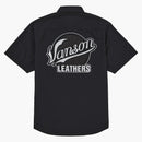 Supreme Vanson Leathers S/s Work Shirt Black