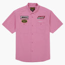 Supreme Vanson Leathers S/s Work Shirt Pink