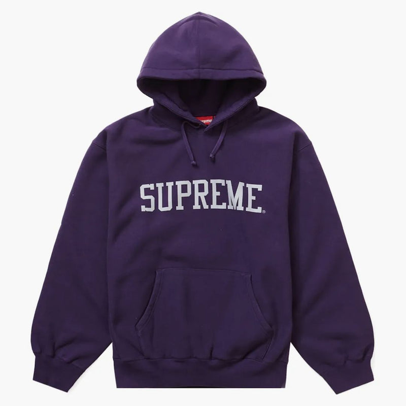 Supreme Varsity Hooded Sweatshirt Dark Purple