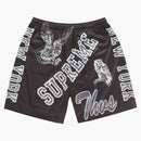 Supreme Varsity Mesh Short Black