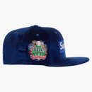 Supreme Velor Box Logo New era Navy