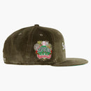 Nejvyšší velur box logo nové éry olive