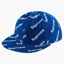 Supreme Velour Diagonal Logo 6-panel Royal