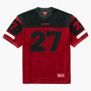 Nejvyšší velur fotbalový dres červená