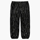 Pantaloni di velluto supremo nero