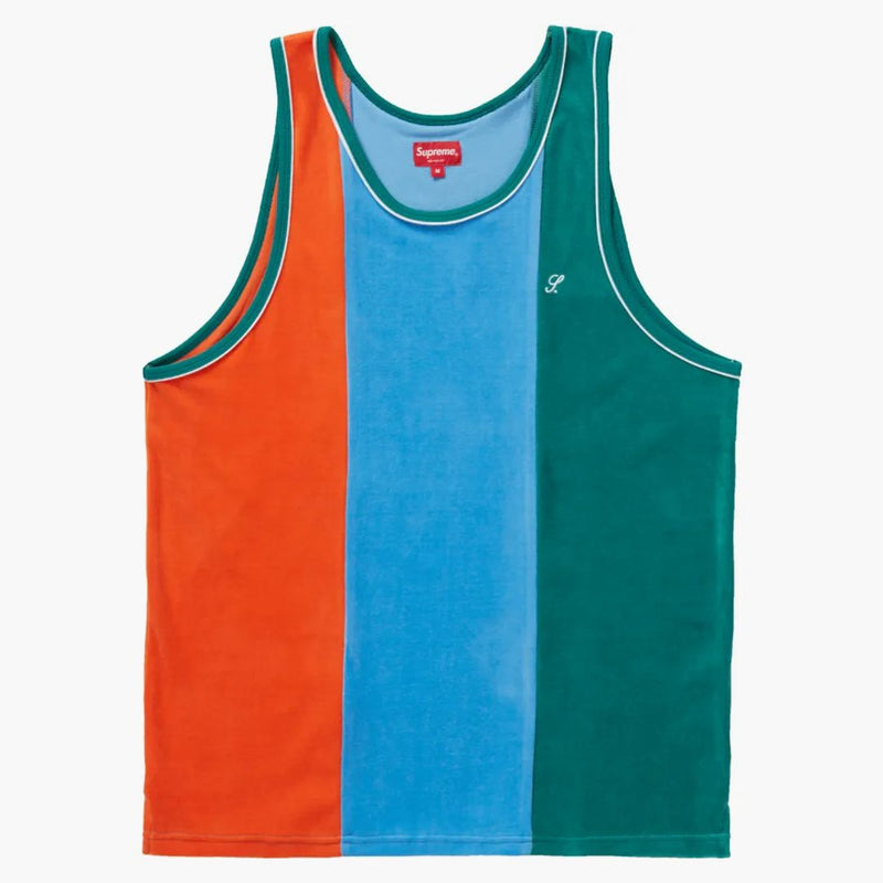 Supreme Velor Tank Top Green