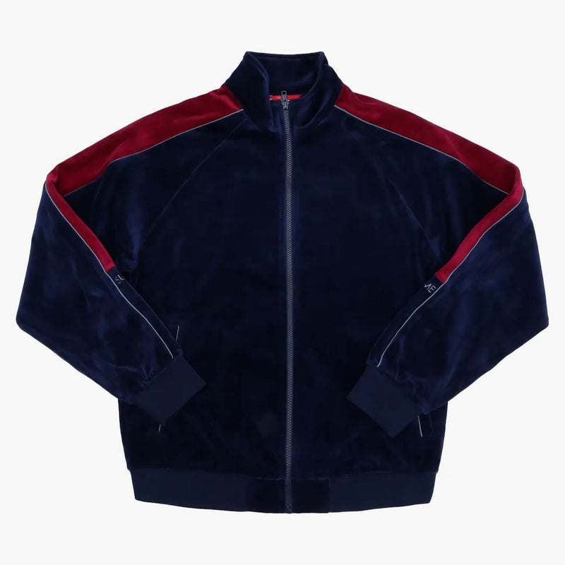 Supreme Velour Track Jacket Navy