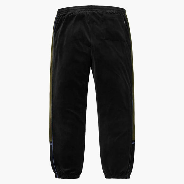 Supreme Velour Track Pant Black