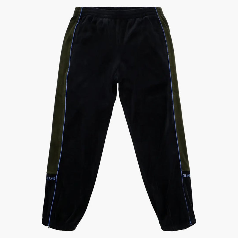 Supreme Velour Track Pant Black