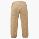 Supreme Velour Warm Up Pant Khaki