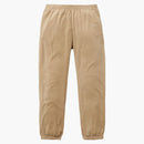 Supreme Velour Warm Up Pant Khaki