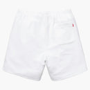 Supreme Velour Warm Up Short White