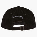 Supreme Velvet 2-tone 6-panel Black