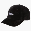 Supreme Velvet 2-tone 6-panel Black