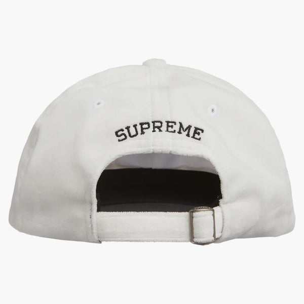 Supreme Velvet 2-TONE 6 panel bílý