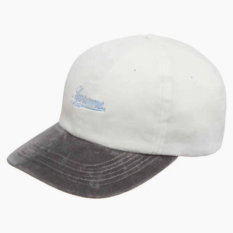 Supreme Velvet 2-TONE 6 panel bílý